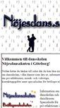Mobile Screenshot of nojesdans.se